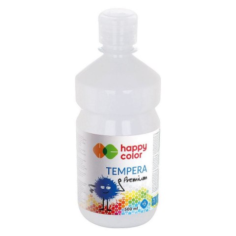 Farba tempera Happy Color kolor: biały 500ml 1 kolor. (3310) Farba tempera Happy Color kolor: biały 500ml 1 kolor. (3310)