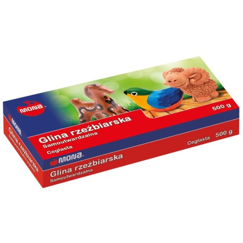 Glinka Mona ceglasta 500g (GSC) Glinka Mona ceglasta 500g (GSC)