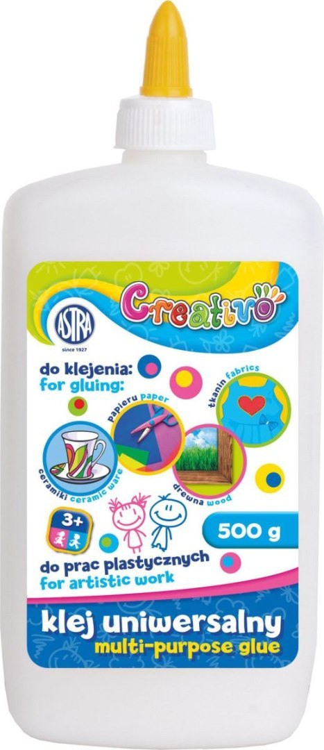 Klej w płynie Astra Creativo 500ml 500g (401113002) Klej w płynie Astra Creativo 500ml 500g (401113002)