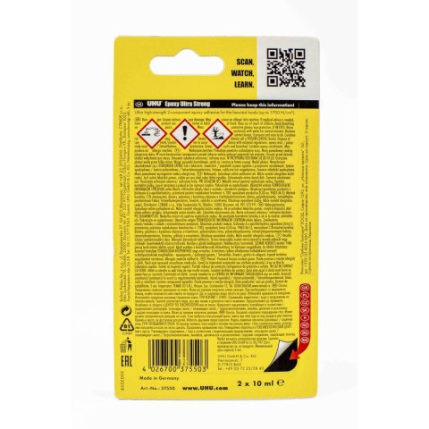 Klej w płynie Uhu 20ml (37550) Klej w płynie Uhu 20ml (37550)