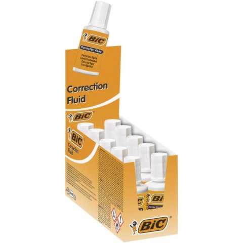 Korektor w płynie (z pędzelkiem) Bic 20ml (919373) Korektor w płynie (z pędzelkiem) Bic 20ml (919373)
