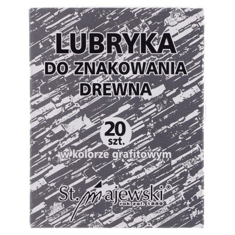 Kredka lubryka grafitowa 20 sztuk Kredka lubryka grafitowa 20 sztuk