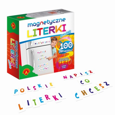 Literki magnetyczne Alexander 100 szt. Literki magnetyczne Alexander 100 szt.