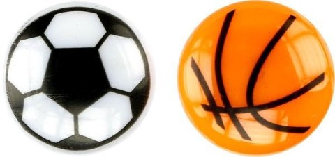 Magnes Titanum okrągły piłki mix śr. 29mm (T-025049) 10 sztuk Magnes Titanum okrągły piłki mix śr. 29mm (T-025049) 10 sztuk