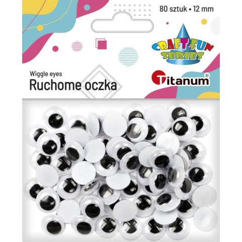 Oczka Titanum Craft-Fun Series 18mm 80 szt (O004) Oczka Titanum Craft-Fun Series 18mm 80 szt (O004)