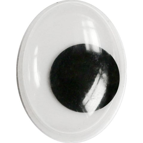 Oczy samoprzylepne Titanum Craft-Fun Series owalne ruchome 15x20mm Oczy samoprzylepne Titanum Craft-Fun Series owalne ruchome 15x20mm