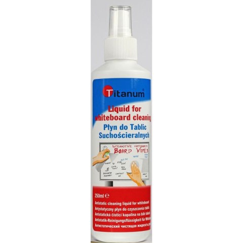 Płyn czyszczący do tablic Titanum 250ml Płyn czyszczący do tablic Titanum 250ml