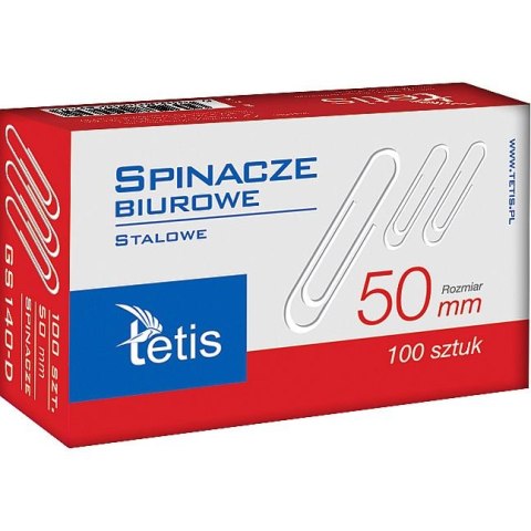 Spinacz okrągły Tetis 500mm 100 szt (GS140-D) Spinacz okrągły Tetis 500mm 100 szt (GS140-D)