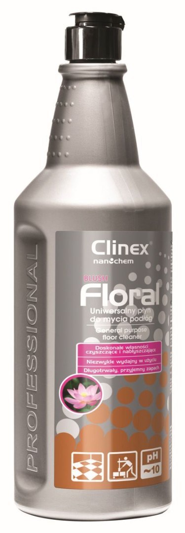 Uniwersalny płyn Clinex Floral Blush do mycia podłóg 1l (77893) Uniwersalny płyn Clinex Floral Blush do mycia podłóg 1l (77893)