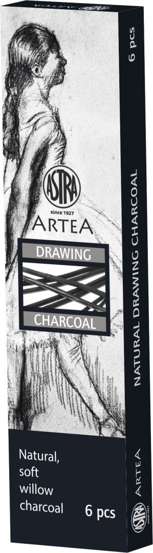 Węgiel rysunkowy Artea Artea 6 szt (323115003) Węgiel rysunkowy Artea Artea 6 szt (323115003)