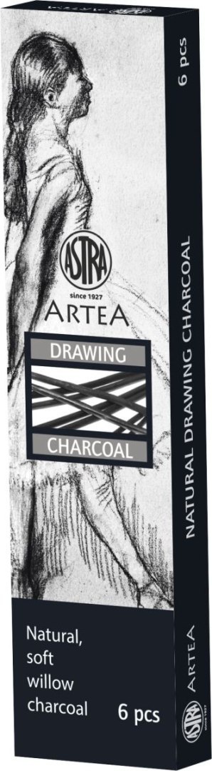 Węgiel rysunkowy Artea Artea 6 szt (323115003) Węgiel rysunkowy Artea Artea 6 szt (323115003)