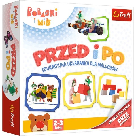 Gra edukacyjna Trefl PRZED I PO - BOBASKI I MIŚ (02062) Gra edukacyjna Trefl PRZED I PO - BOBASKI I MIŚ (02062)