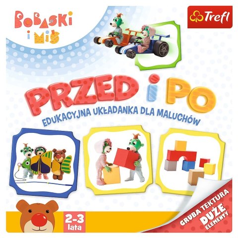 Gra edukacyjna Trefl PRZED I PO - BOBASKI I MIŚ (02062) Gra edukacyjna Trefl PRZED I PO - BOBASKI I MIŚ (02062)