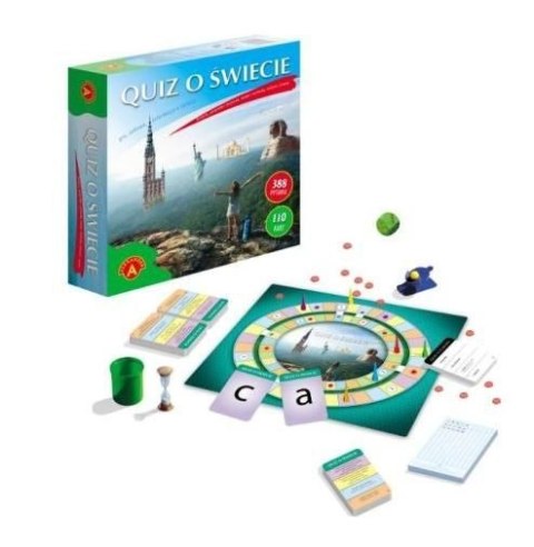 Gra planszowa Alexander Quiz O świecie (0447) Gra planszowa Alexander Quiz O świecie (0447)