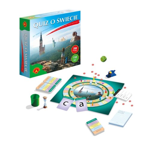 Gra planszowa Alexander Quiz O świecie (0447) Gra planszowa Alexander Quiz O świecie (0447)