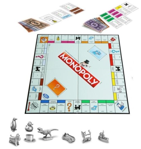 Gra planszowa Hasbro MONOPOLY NOWE PIONKI (C1009) Gra planszowa Hasbro MONOPOLY NOWE PIONKI (C1009)