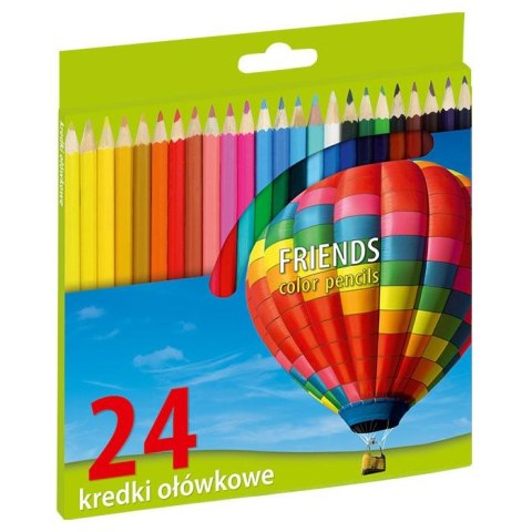 Kredki ołówkowe Fiorello 24 kol. (170-2188) Kredki ołówkowe Fiorello 24 kol. (170-2188)