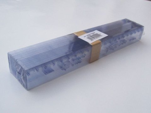 Linijka plastikowa Grales 20cm (L20) Linijka plastikowa Grales 20cm (L20)