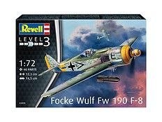 Model do sklejania Revell Focke Wulf Fw190 F-8 - niemiecki samolot myśliwski (03898) Model do sklejania Revell Focke Wulf Fw190 F-8 - niemiecki samolot myśliwski (03898)