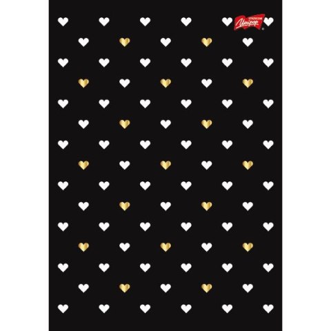 Zeszyt Unipap Golden Love A5 60k. krata Zeszyt Unipap Golden Love A5 60k. krata