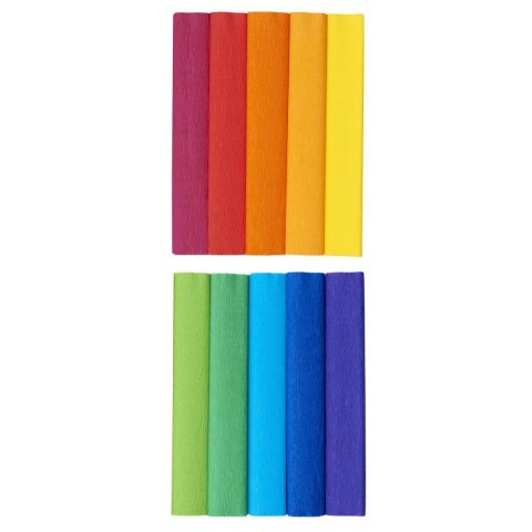 Bibuła marszczona TOP-2000 tęcza mix 250mm x 2000mm (400153936) Bibuła marszczona TOP-2000 tęcza mix 250mm x 2000mm (400153936)