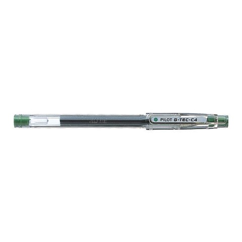 Długopis żelowy Pilot zielony 0,4mm (BL-GC4-G) Długopis żelowy Pilot zielony 0,4mm (BL-GC4-G)