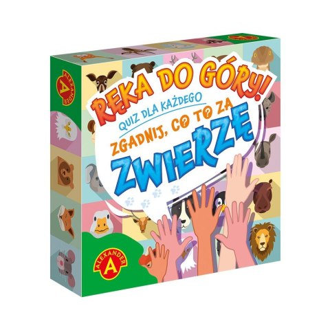 Gra planszowa Alexander Ręka do góry!- Zgadnij, co to za zwierzę Gra planszowa Alexander Ręka do góry!- Zgadnij, co to za zwierzę