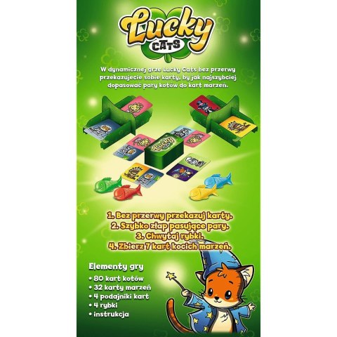 Gra planszowa Trefl Lucky Cats (02515) Gra planszowa Trefl Lucky Cats (02515)