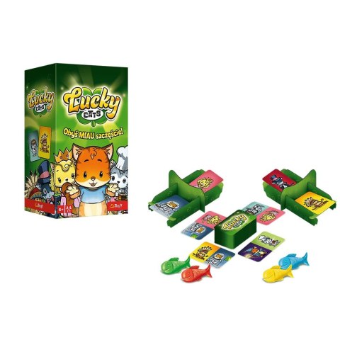 Gra planszowa Trefl Lucky Cats (02515) Gra planszowa Trefl Lucky Cats (02515)