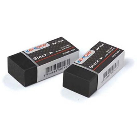 Gumka do mazania Keyroad czarna 3 szt (KR971493) Gumka do mazania Keyroad czarna 3 szt (KR971493)