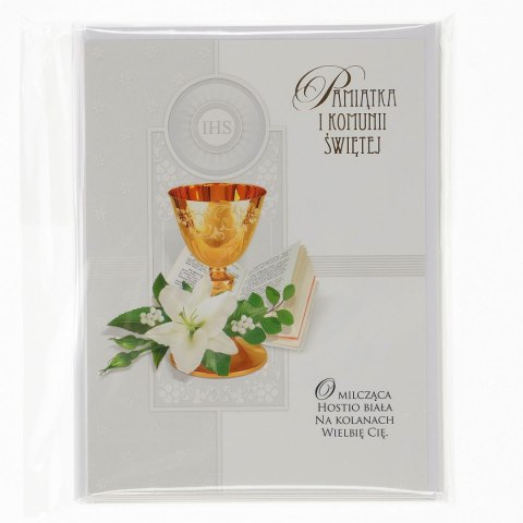 Kartka składana komunia A5 (5902221800252) Kartka składana komunia A5 (5902221800252)