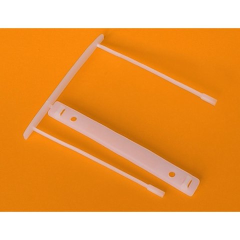 Klip Tres klip 80mm biały (KLARH100/BIAŁ) Klip Tres klip 80mm biały (KLARH100/BIAŁ)