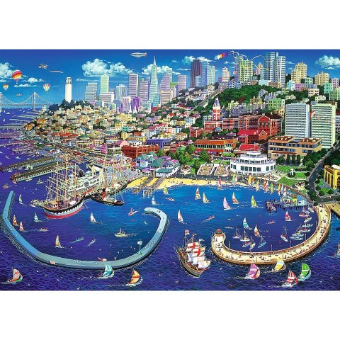 Puzzle Trefl Zatoka San Francisco 2000 el. (27107) Puzzle Trefl Zatoka San Francisco 2000 el. (27107)