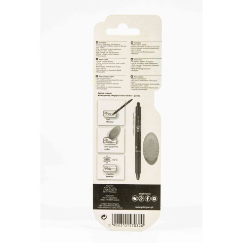 Zestaw piśmienniczy Pilot frixionx pióro kulk.clicker nieb+ gumka 5902315570320 Zestaw piśmienniczy Pilot frixionx pióro kulk.clicker nieb+ gumka 5902315570320
