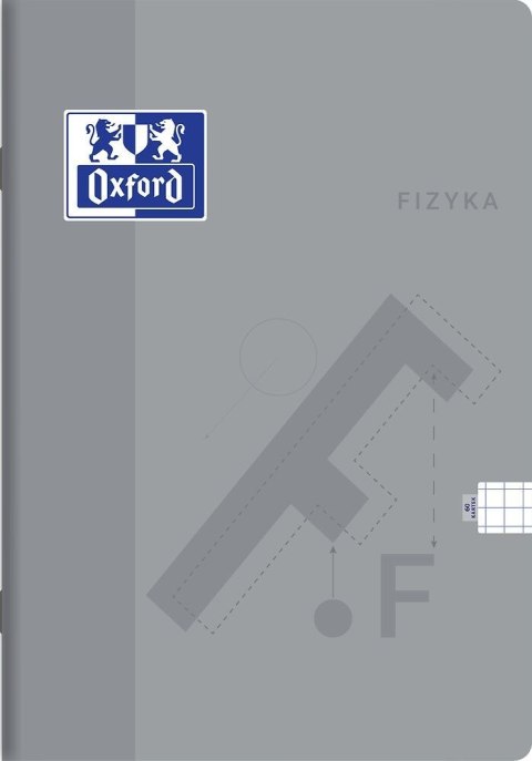 Zeszyt tematyczny Oxford fizyka A5 60k. 60g krata (400175639) Zeszyt tematyczny Oxford fizyka A5 60k. 60g krata (400175639)