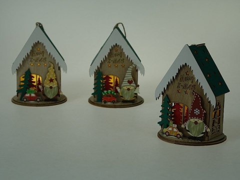 Lampki świąteczne Adar domek Led 15,5cm (579958) Lampki świąteczne Adar domek Led 15,5cm (579958)