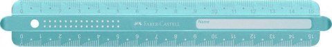 Linijka plastikowa Faber Castell Sparkle odporna na złamania 15cm (172015 FC) Linijka plastikowa Faber Castell Sparkle odporna na złamania 15cm (172015 FC)