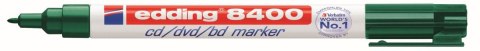 Marker do cd Edding marker do CD, zielony 1,0mm Marker do cd Edding marker do CD, zielony 1,0mm