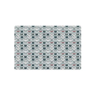 Podkład na biurko Biurfol Szare koty mix nadruk PVC PCW [mm:] 380x580 (NPB-02-13)