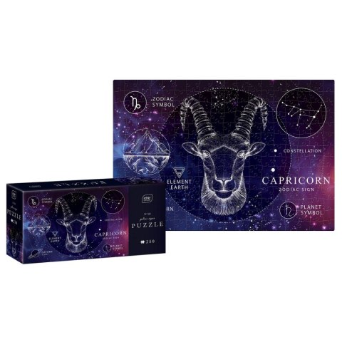 Puzzle Interdruk ZODIAC SIGNS 10 CAPIRICORN 5902277341969 250 el. (250 el) Puzzle Interdruk ZODIAC SIGNS 10 CAPIRICORN 5902277341969 250 el. (250 el)