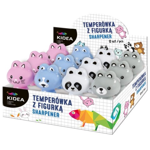 Temperówka Kidea mix plastik (TFKAD) Temperówka Kidea mix plastik (TFKAD)