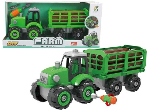 Traktor Adar z przyczepą do skręcania (585744) Traktor Adar z przyczepą do skręcania (585744)