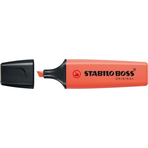 Zakreślacz Stabilo BOSS, czerwony 2,0-5,0mm (70/140) Zakreślacz Stabilo BOSS, czerwony 2,0-5,0mm (70/140)