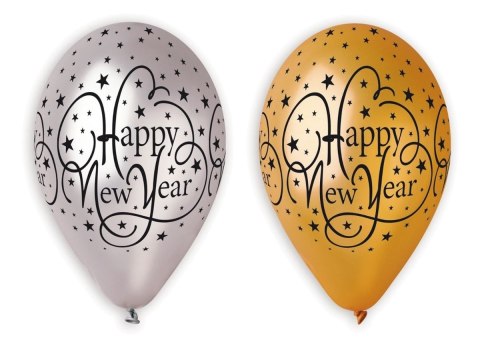 Balon gumowy Godan HAPPY NEW YEAR mix (GS110/NY1) Balon gumowy Godan HAPPY NEW YEAR mix (GS110/NY1)
