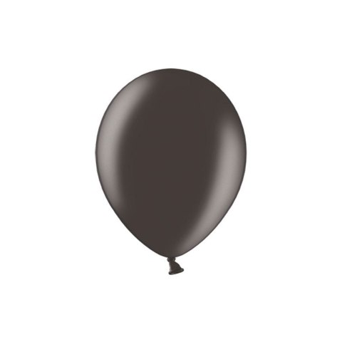 Balon gumowy Partydeco metalizowany 100 szt czarny 12cal Balon gumowy Partydeco metalizowany 100 szt czarny 12cal
