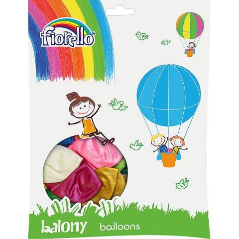 Balon gumowy metalizowany 100 szt mix 12cal (170-1684) Balon gumowy metalizowany 100 szt mix 12cal (170-1684)