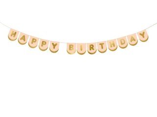 Girlanda Partydeco Happy Birthday Konie, 13 x 150 cm (GRL111)
