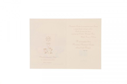 Kartka składana Merigraf Komunia C6 (5907786844109) Kartka składana Merigraf Komunia C6 (5907786844109)