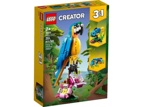 Klocki konstrukcyjne Lego Creator Egzotyvczna papuga (31136) Klocki konstrukcyjne Lego Creator Egzotyvczna papuga (31136)
