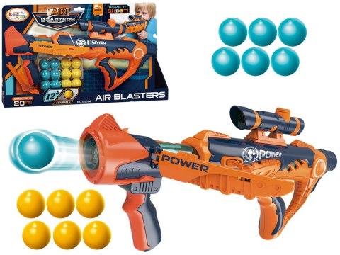 Pistolet Lean Na Piankowe Kulki Air Blaster Wyrzutnia (11345) Pistolet Lean Na Piankowe Kulki Air Blaster Wyrzutnia (11345)